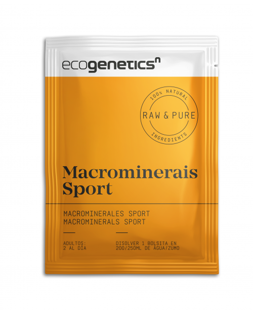 MACROMINERALES SPORT 30 sobres Ecogenetics