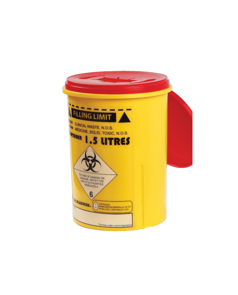 CONTENEDOR AGUJAS 1L