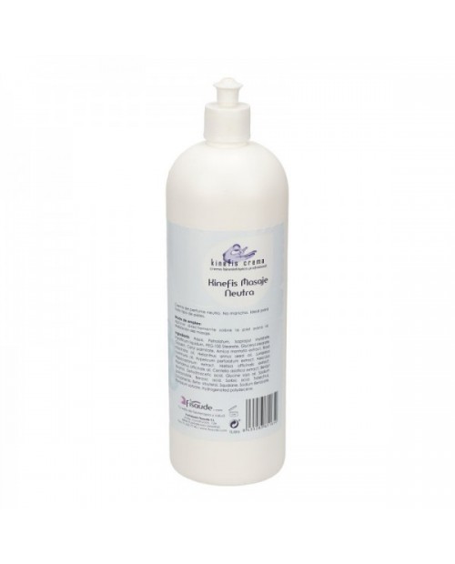 Crema Masaje Neutra 1 Litro KINEFIS